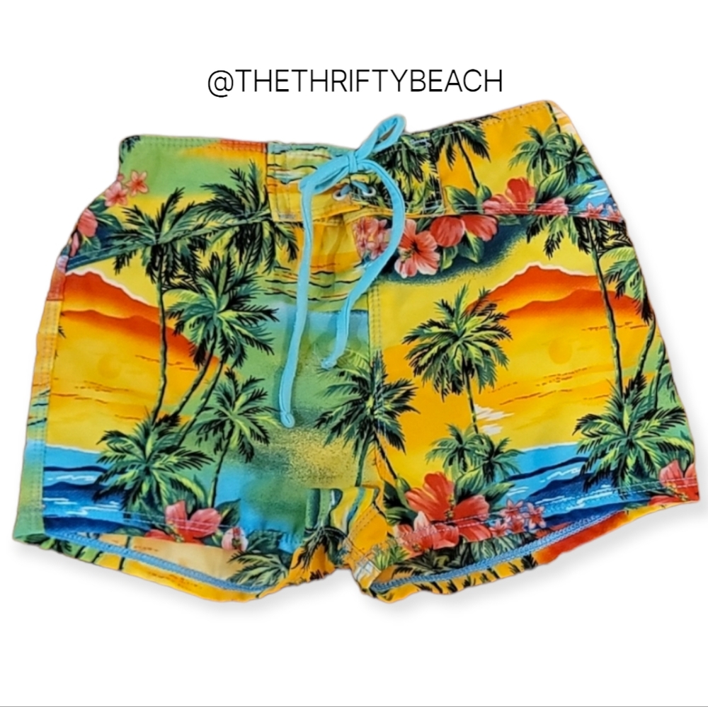 Kids Tropical Swim Shorts